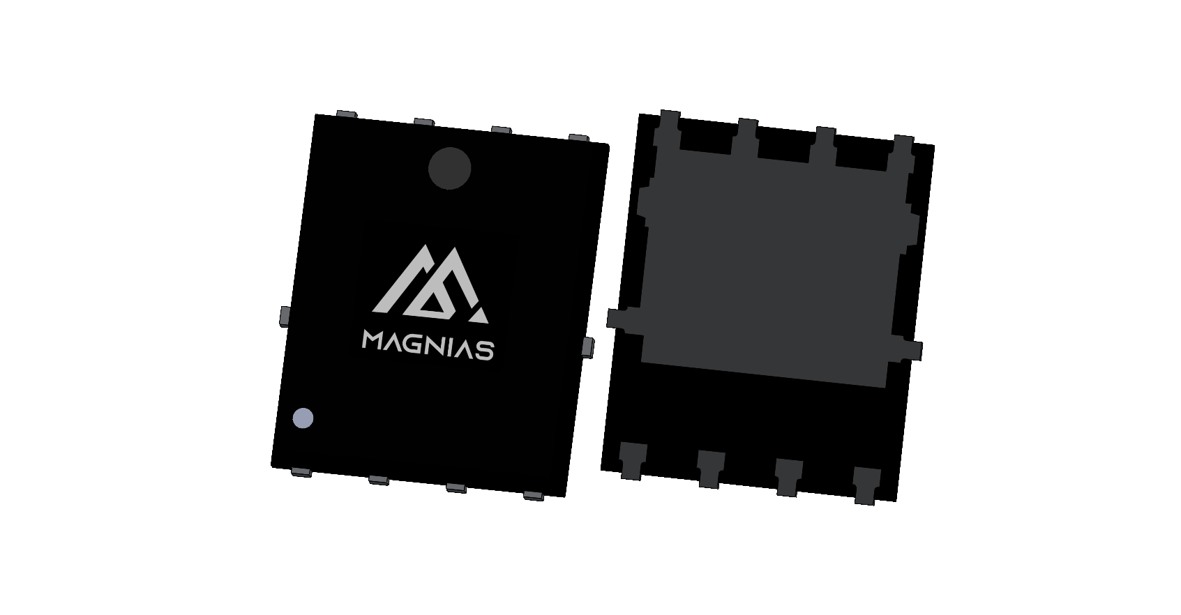 PDFN5060-8L 3D package render